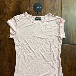 WHITE FOX Too Blessed Tee  nwt